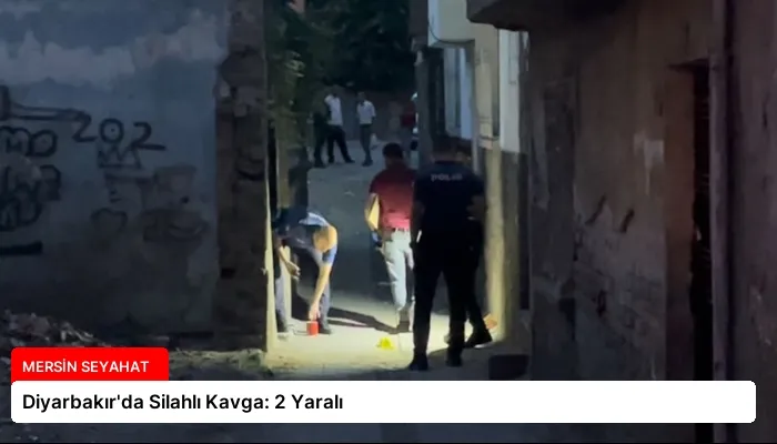 Diyarbakır’da Silahlı Kavga: 2 Yaralı