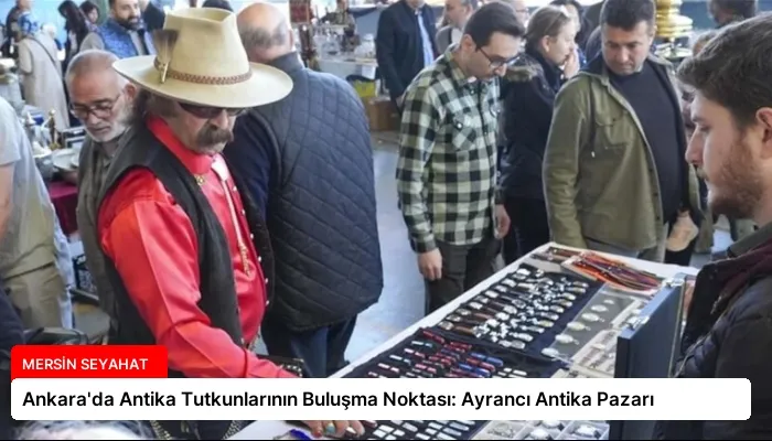 Ankara’da Antika Tutkunlarının Buluşma Noktası: Ayrancı Antika Pazarı