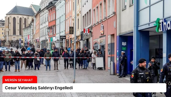 Cesur Vatandaş Saldırıyı Engelledi