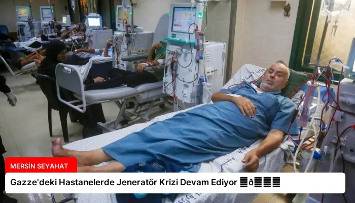 Gazze’deki Hastanelerde Jeneratör Krizi Devam Ediyor ⏬👇