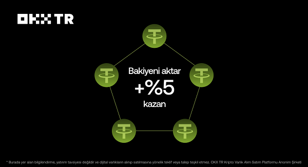 Kripto para platformu, varlıklarını taşıyanlara %5 ödül veriyor