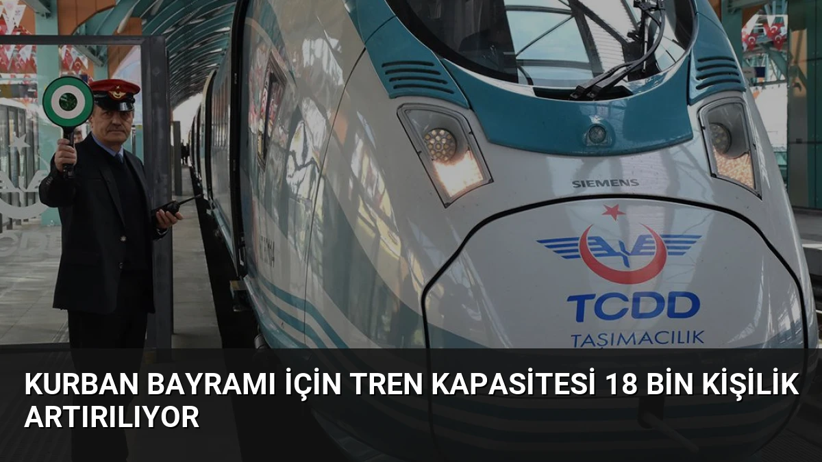 Kurban Bayramı İçin Tren Kapasitesi 18 Bin Kişilik Artırılıyor