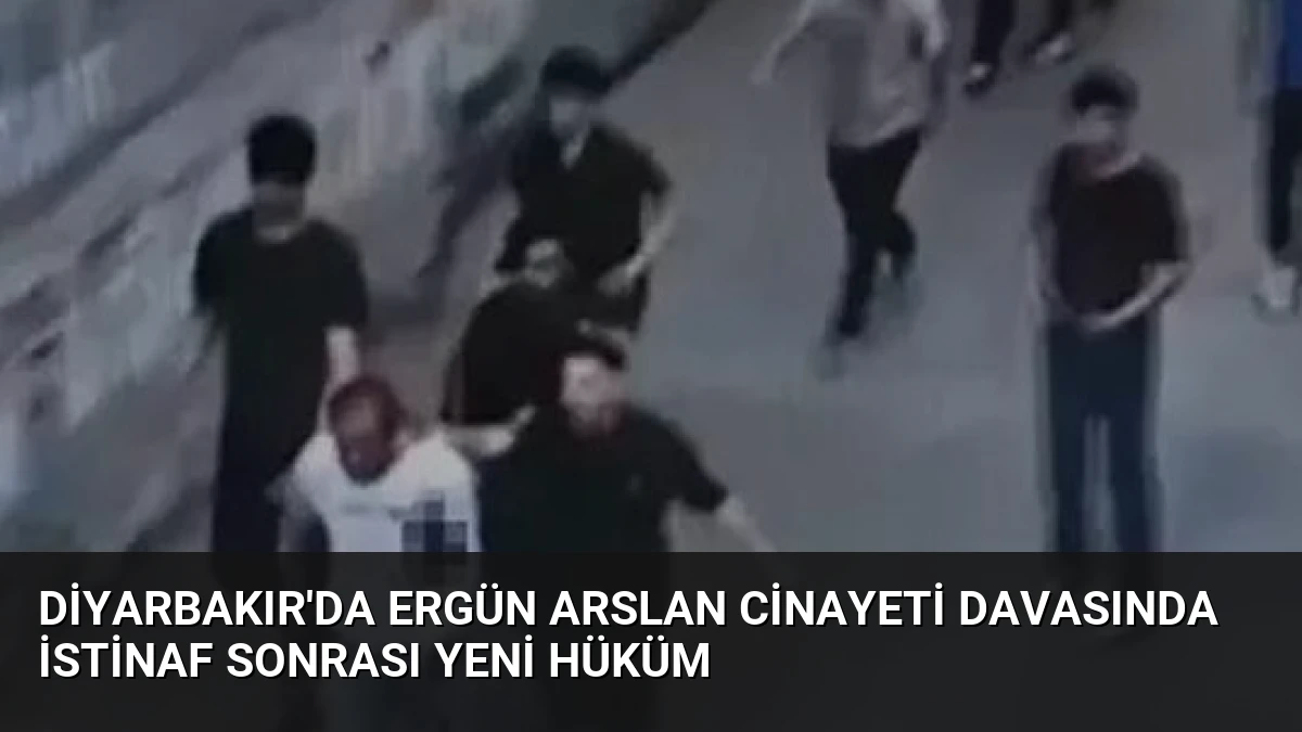 Diyarbakır’da Ergün Arslan cinayeti davasında istinaf sonrası yeni hüküm