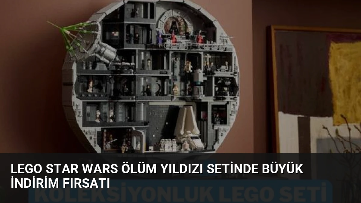 LEGO Star Wars Ölüm Yıldızı Setinde Büyük İndirim Fırsatı