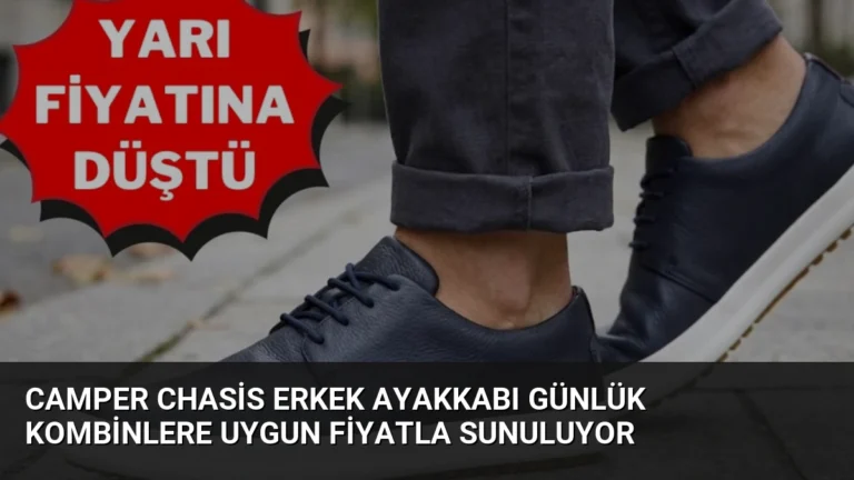 Camper Chasis Erkek Ayakkabı Günlük Kombinlere Uygun Fiyatla Sunuluyor