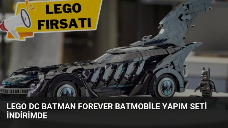 LEGO DC Batman Forever Batmobile Yapım Seti İndirimde